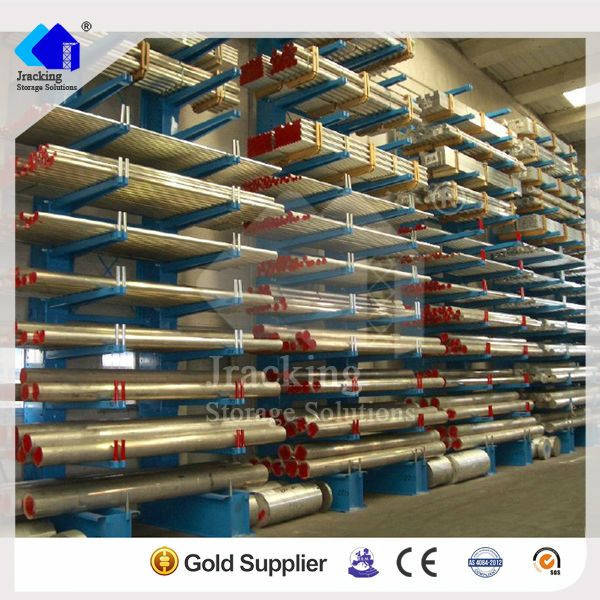 2014 new warehouse rack type of cantilever,hot dipped galvanized cantilever rack, pipe storage shelf 