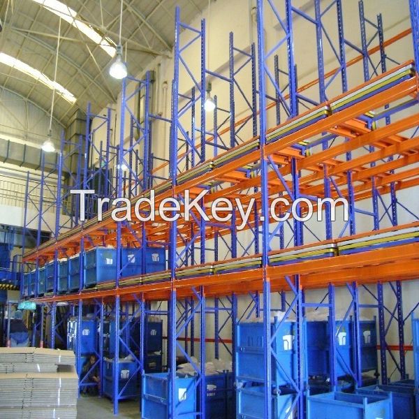 Jracking heavy duty economical pallet rack system 