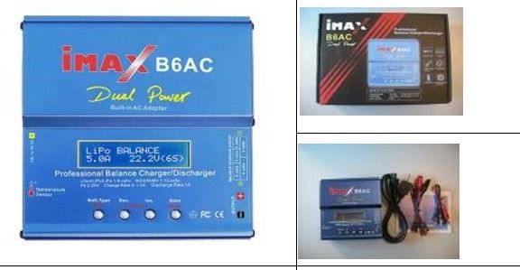 RC CHARGERS  B6AC  50W FOR RC LIPO 1-6S