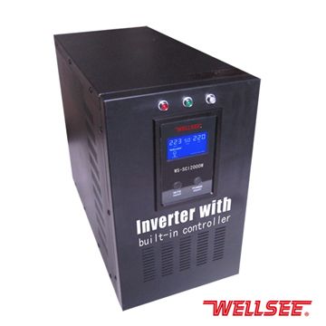 solar inverter with built in controller