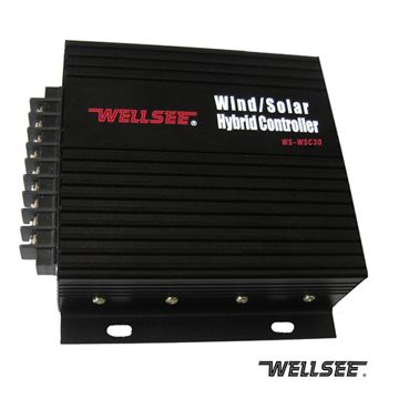 Wind/solar hybrid controller