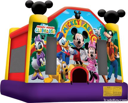 mickey mouse inflatable bouncer castle, kids bouncy castles for sale