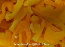 Frozen Yellow Pepper Sliced