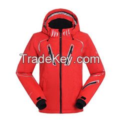 2015 new design waterproof &amp;breathable sportwear snowboarding ski jacket