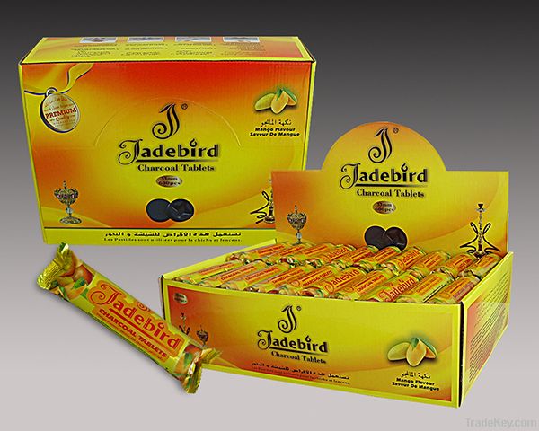 JADEBIRD BANAE  FLAVOUR  QUICK LIGHTING CHARCOAL FOR SHISHA HOOKAH