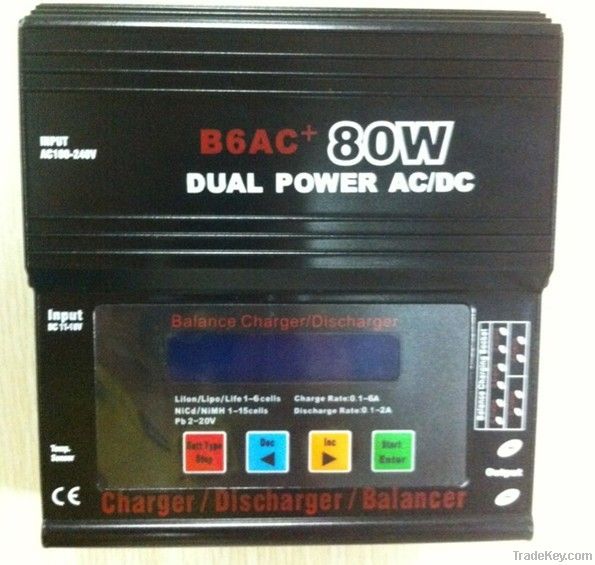 B6AC+ 80W Balance charger --Prolead RC Technology co., ltd