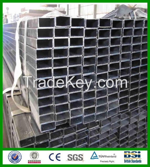 black square pipe/square tube / steel pipe