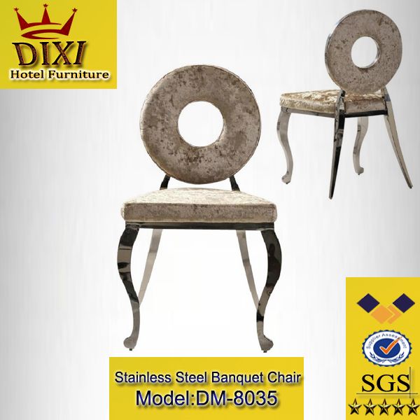 stainless steel banquet chair