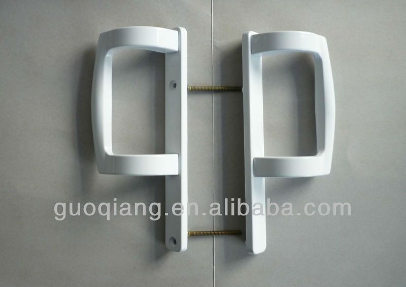 d type sliding aluminum handle