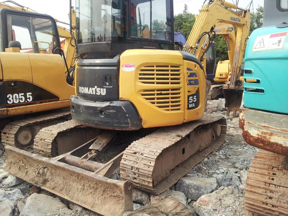 used Mini excavator PC55MR , Komatsu excavator for sale