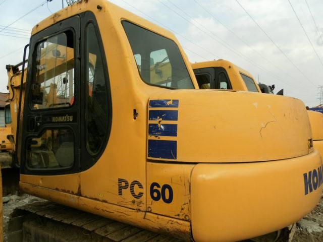 used excavator PC60-7,second hand komatsu excavator