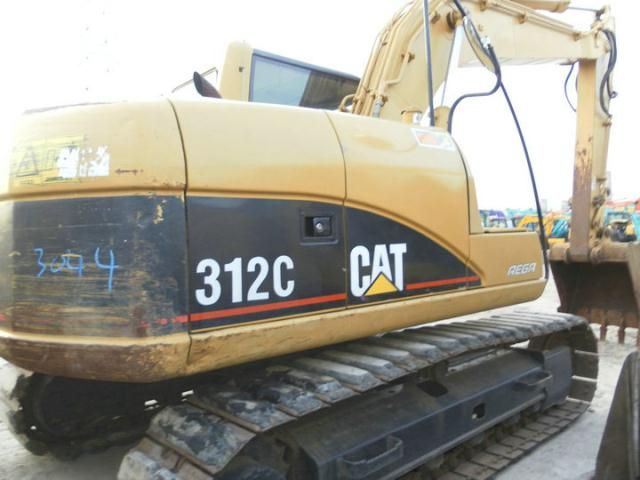 Used Excavator 312C, second hand cat excavator