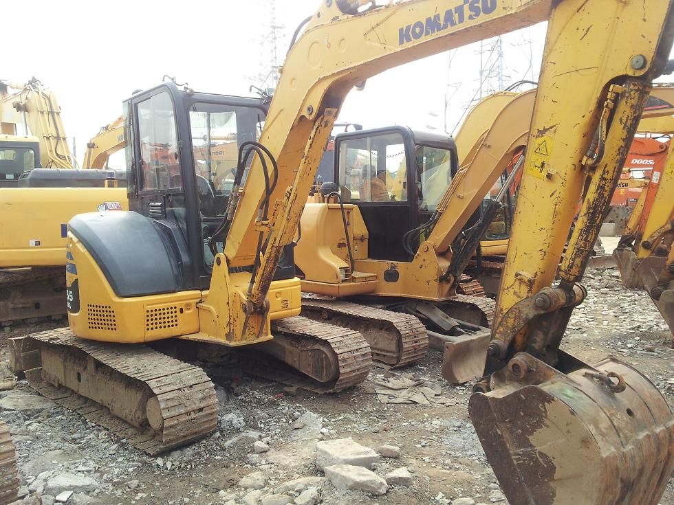 used Mini excavator PC55MR , Komatsu excavator for sale