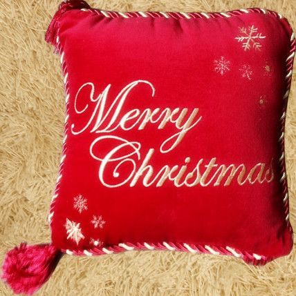 GHKT 0516-A christmas pillow square usd1.95/pc fob Ningbo