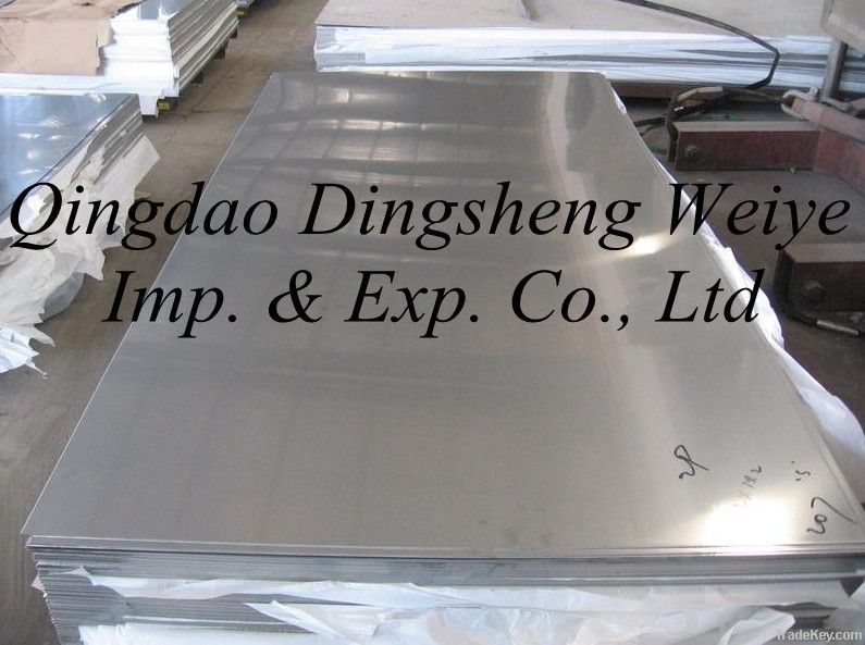 Stainless steel plate, stainless steel sheet