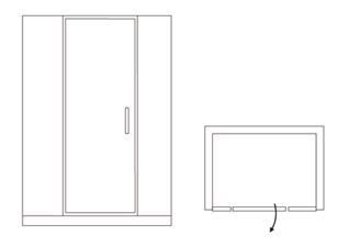 Bifold Shower Doors Size Customized, Glass shower screens  bathroom suites glass shower doors outlet factotry price