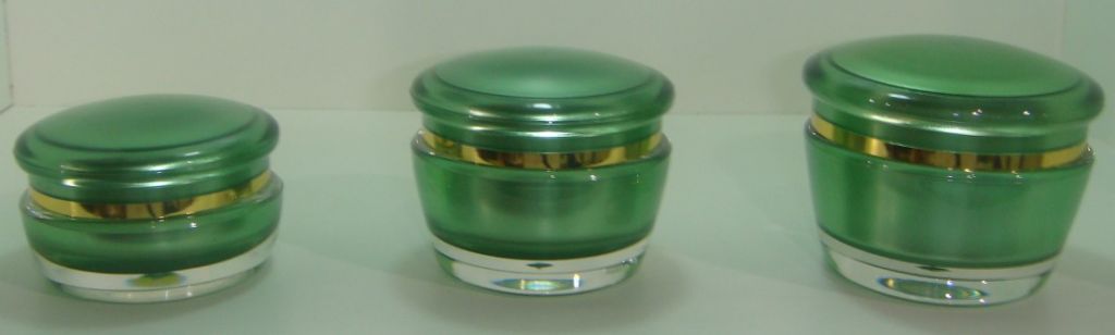 Acrylic cosmetic jar