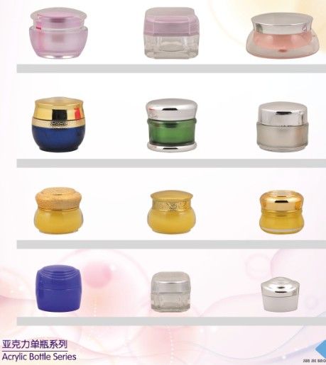 Acrylic cosmetic jar