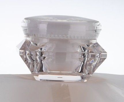 Acrylic cosmetic jar