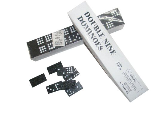 Double-nine dominoes