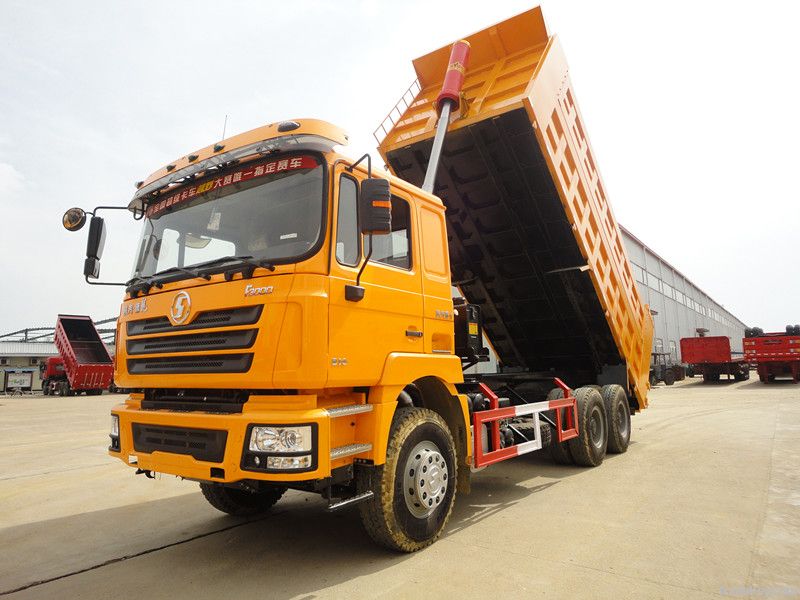 Military quality 340hp shacman 6x4 dump truck