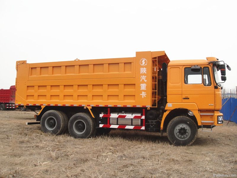 Military quality 340hp shacman 6x4 dump truck