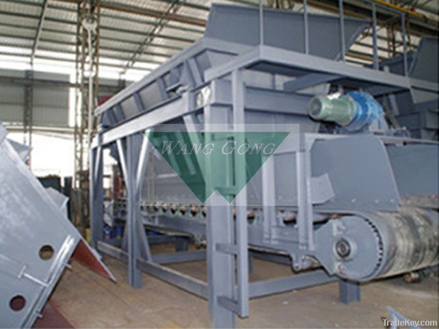 Mixer feeding scale machine