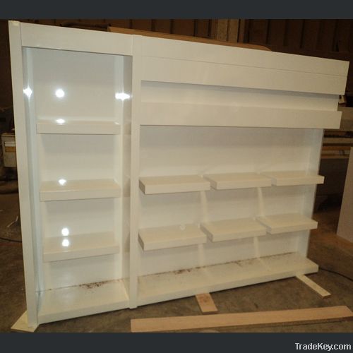 OEM display rack/ artificial stone display furniture