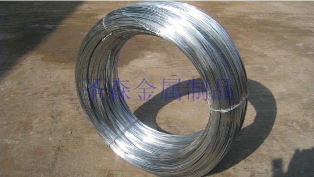 Galvanized wire