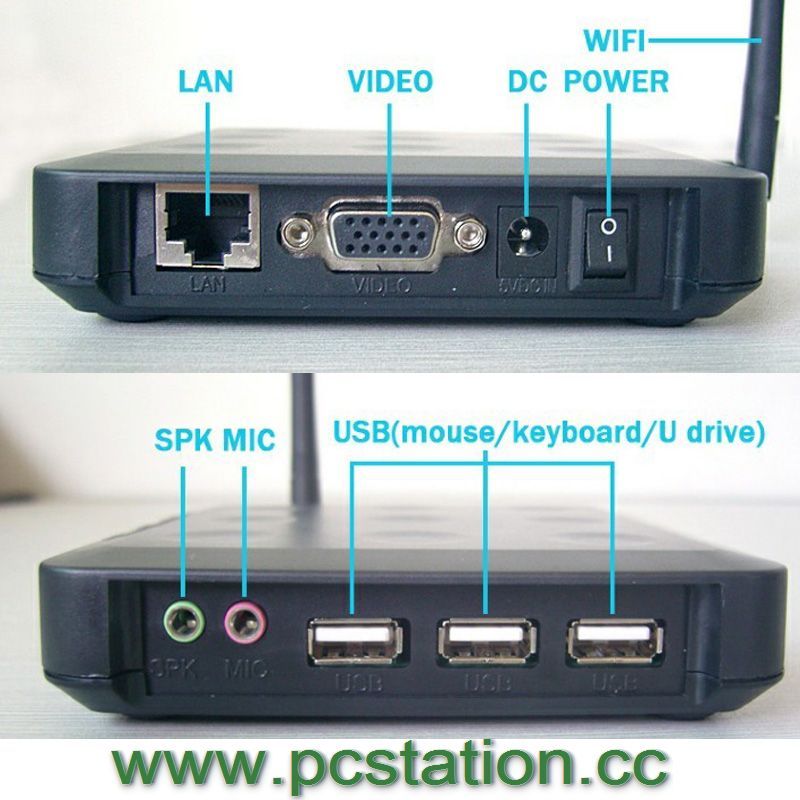 Wifi Thin Client Support 24 bit colour