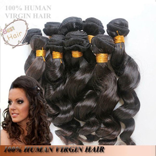 Wholesale Unprocessed 5A Grade 100% Brazilian Virgin Human Hair Extension