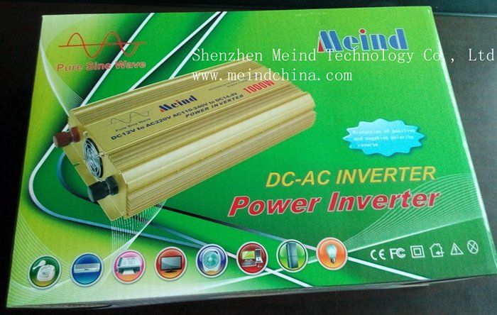 1000W Power Inverter Pure Sine Wave with UPS AC converter Watt Inverter Power Supply AC Adapter Solar inverter