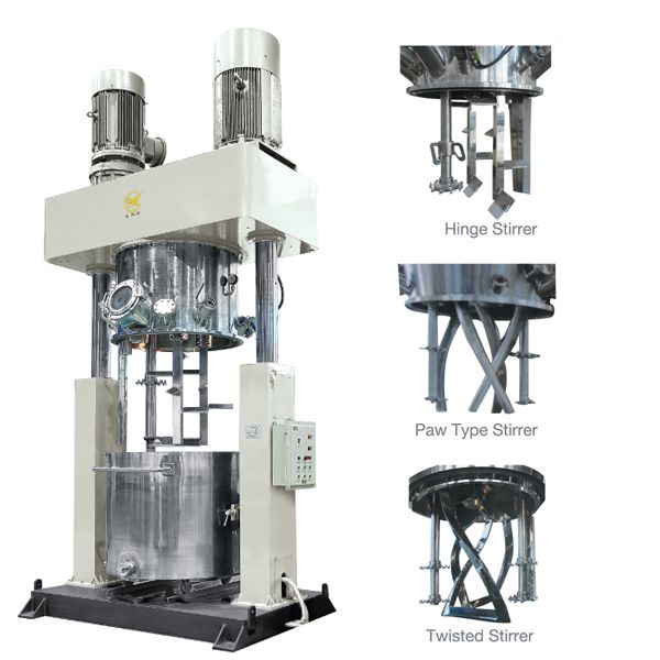 planetary mixer for silicone sealant 