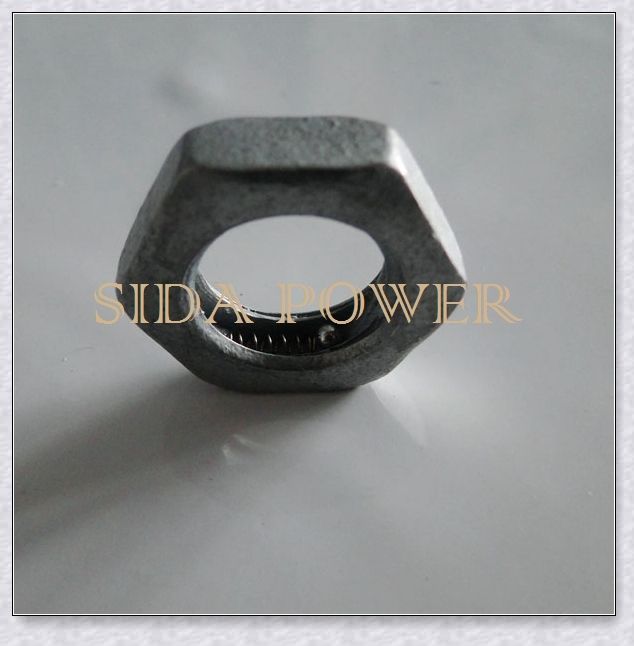 electrical transmission tower anti theft lock nut