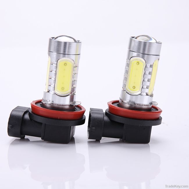 7.5W Bright White 6000K H11 LED Light Bulb Fog Daytime Driving Lamp DC