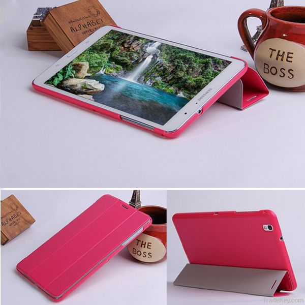 PU Leather Stand Case Cover Hard Back Cover for Samsung Galaxy Tab Pro