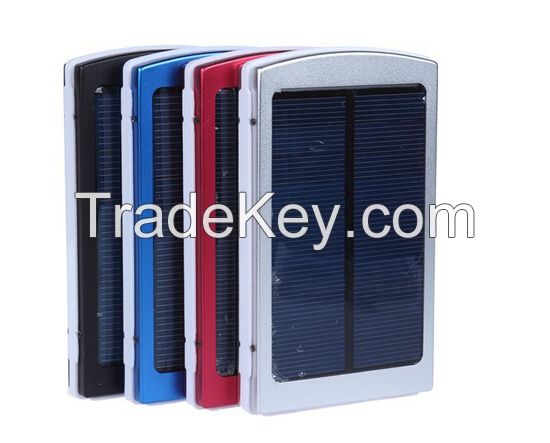[5 Colors!] 10000mAh Solar Charger Portable Power Bank Powerbank Bater