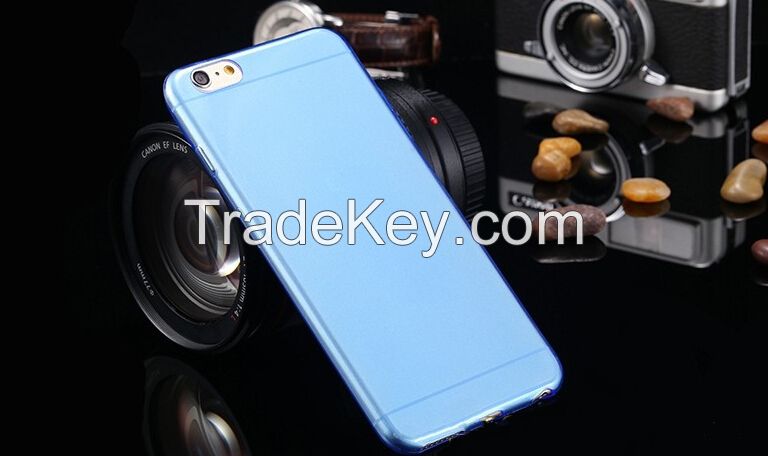 New Luxury Ultra thin 0.3mm TPU Gel Clear Case For Phone 6 5.5 " Slim