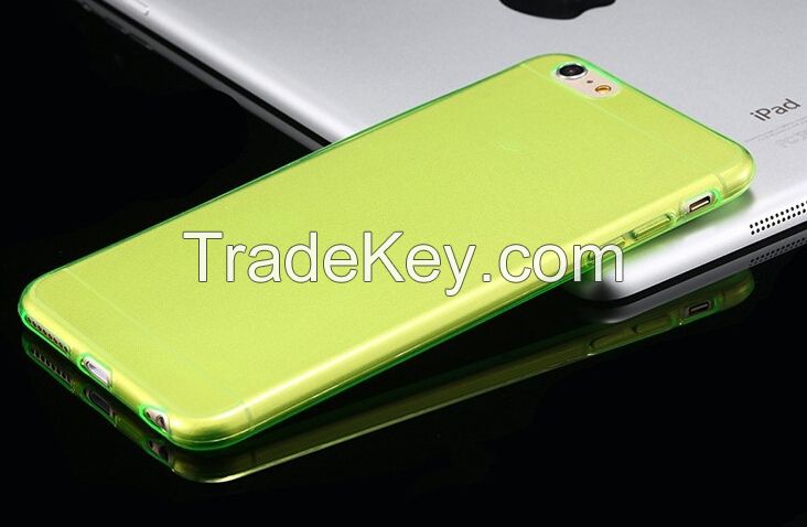 New Luxury Ultra thin 0.3mm TPU Gel Clear Case For Phone 6 5.5 " Slim