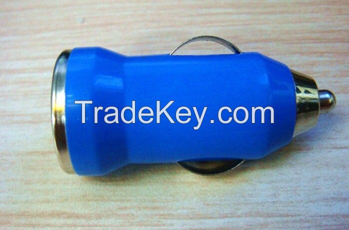 Mini 2A/1A 2 Dual Port Car Auto USB Charger Adapter