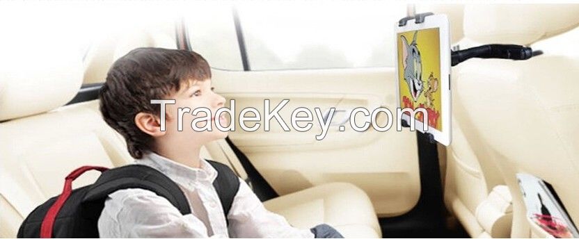Business Car Back Seat Headrest Mount Holder Stand Bracket 7-10.1