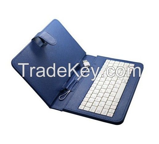 USB Keyboard Case Leather Stand Cover Case for 7 inch MID Tablet PD