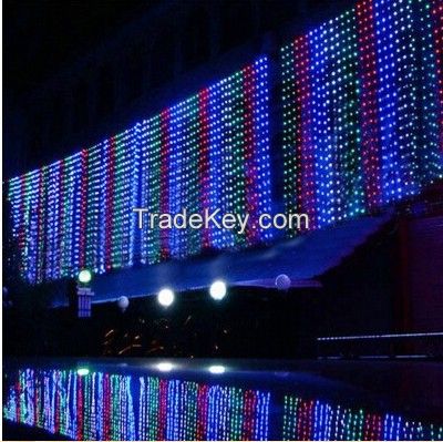 6M X 3M 600 LED Icicle Curtain Lights Indoor Outdoor