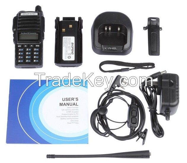 UV-82 Professional FM Transceiver Walkie Talkie FM Radio Receiver
