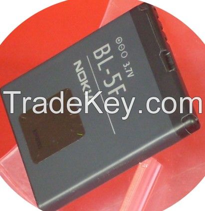 BL-5F battery for nokia N95 6210N 6210S 6210SI 6260S 6290 6710N E65 N9