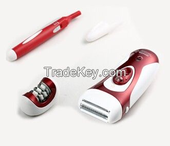 Electric 3 in 1 Ladys Women Multifunction Epilator Depilation Recharge