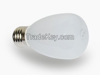 5W E27 AC 200V 240V Glass Cover 2835 SMD LED Bubble Ball Bulb