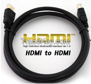 Black HDMI 1.4 version, 1.5 m PC-TV network set-top boxes high-definit