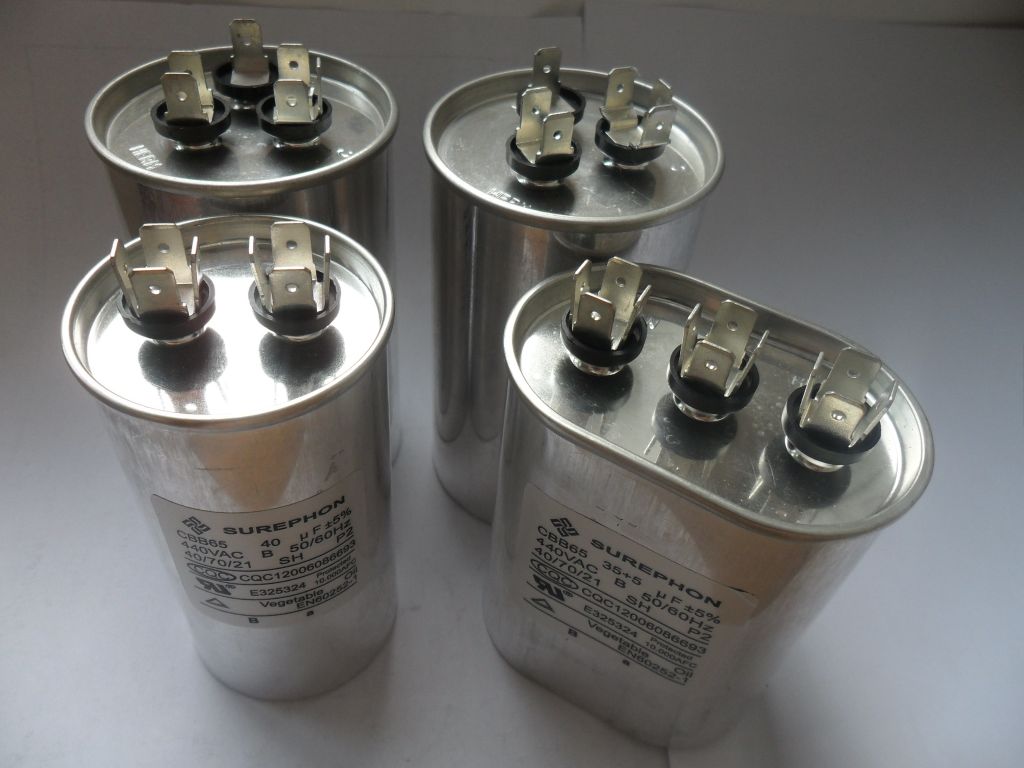 Motor run capacitor