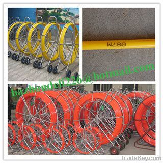 Fiberglass duct rodder, duct rodder, Duct rod, Fiberglass push pull